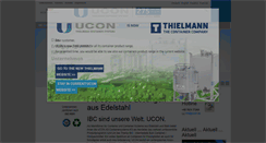 Desktop Screenshot of en.ucon.de